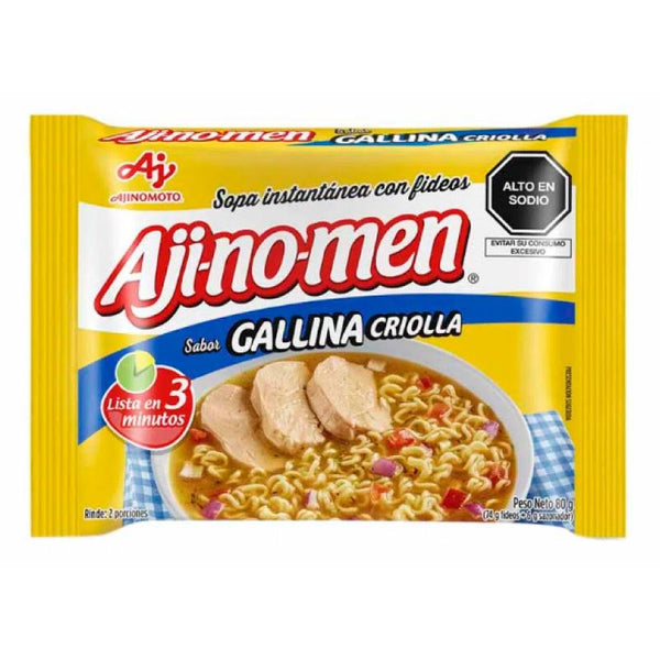SOPA LISTA AJINOMEN 80G GALLINA